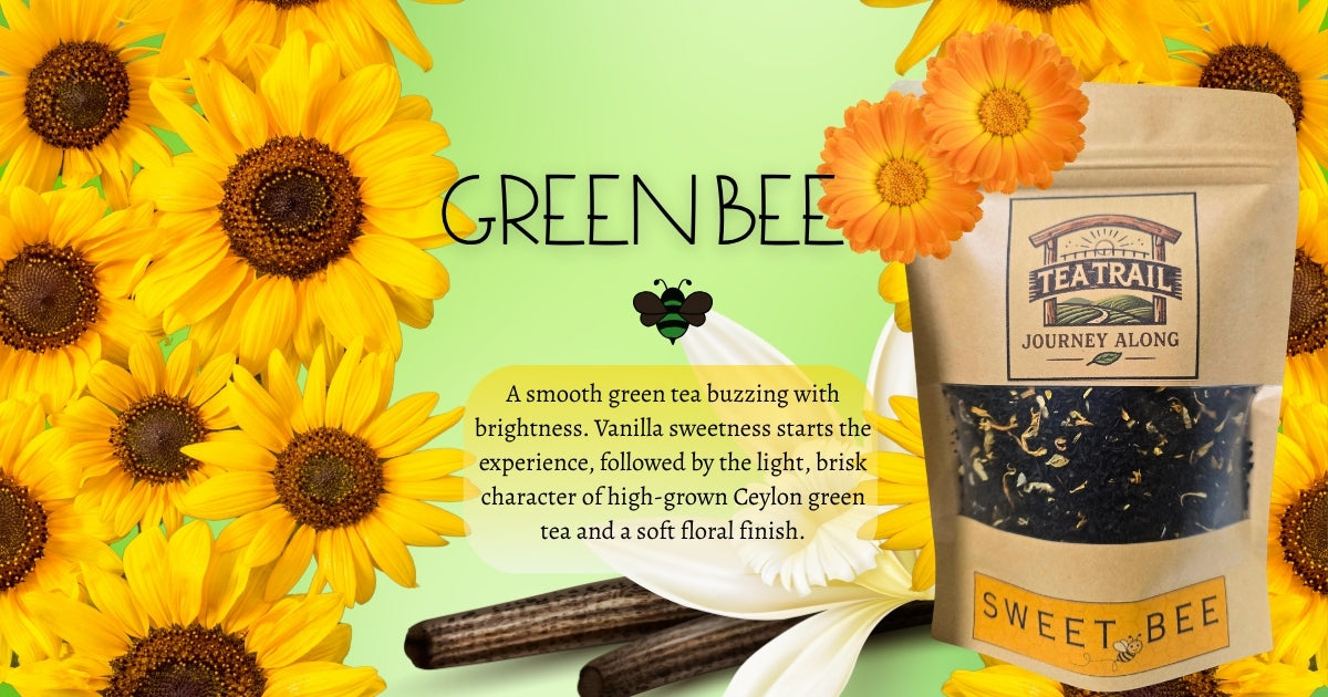 Tea Trail-Green Bee-Vanilla Green Tea Blend