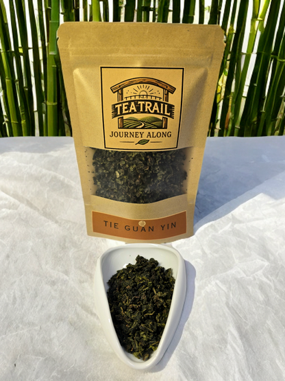 Tea Trail Tie Guan Yin (Single-Origin Organic Oolong Tea)