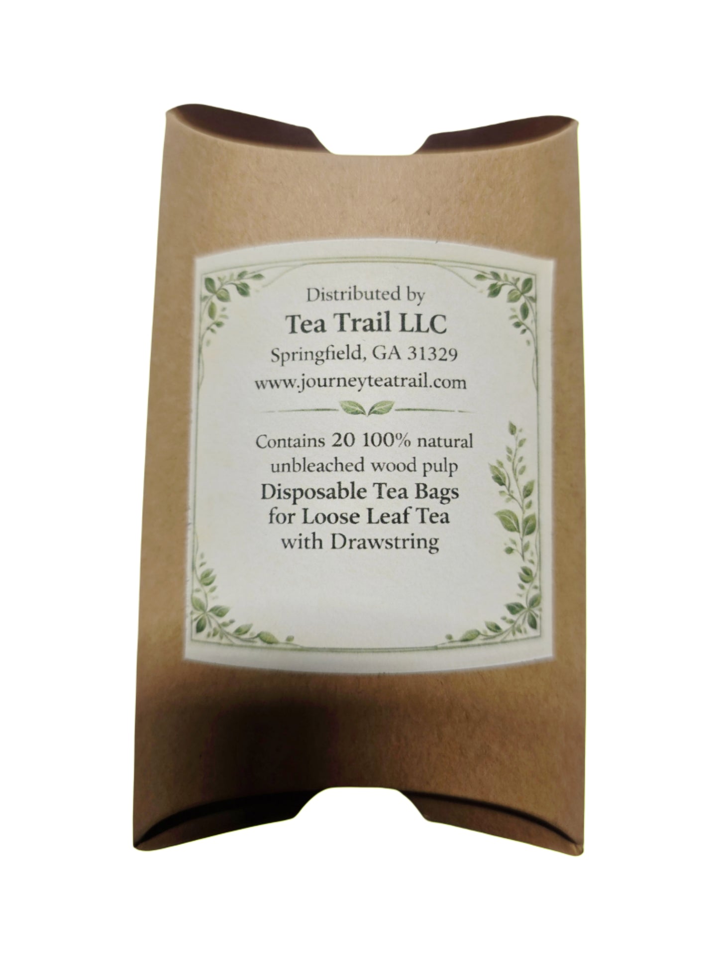 Tea Trail DIY Fillable Tea Bags (20 Count)