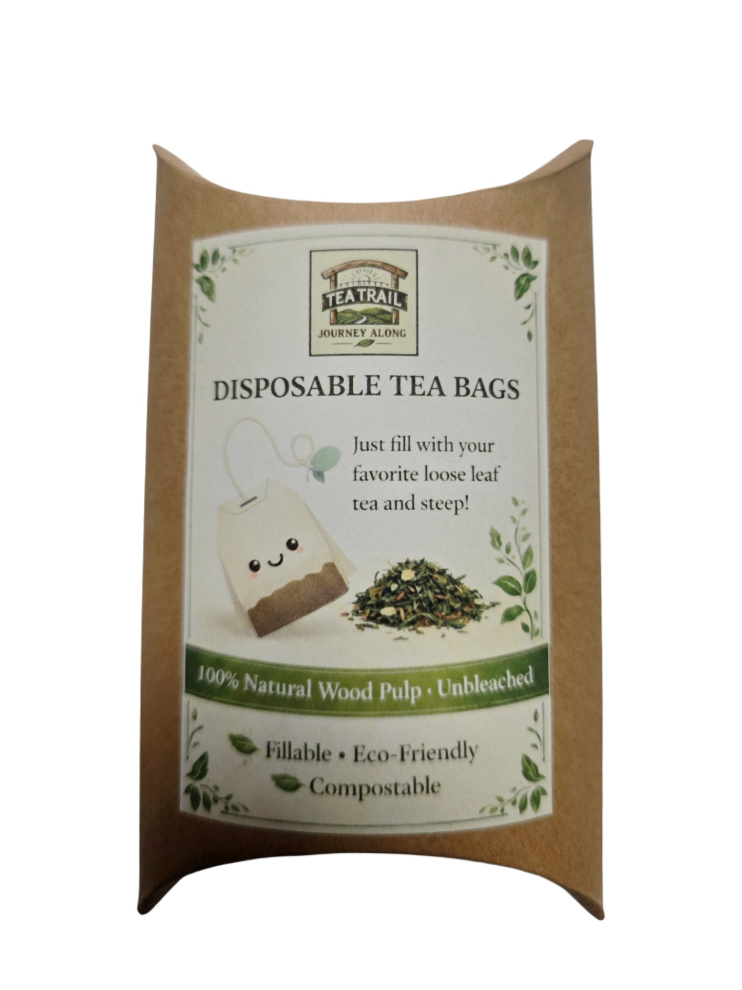 Tea Trail DIY Fillable Tea Bags (20 Count)