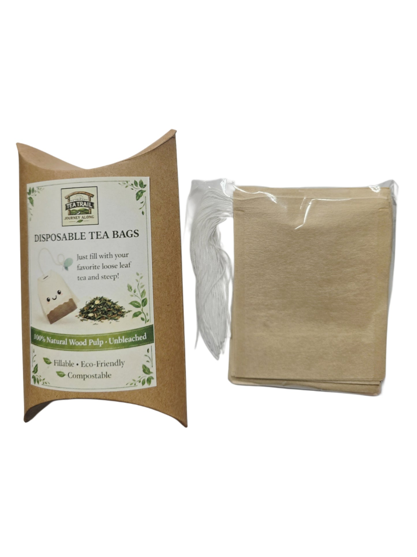 Tea Trail DIY Fillable Tea Bags (20 Count)