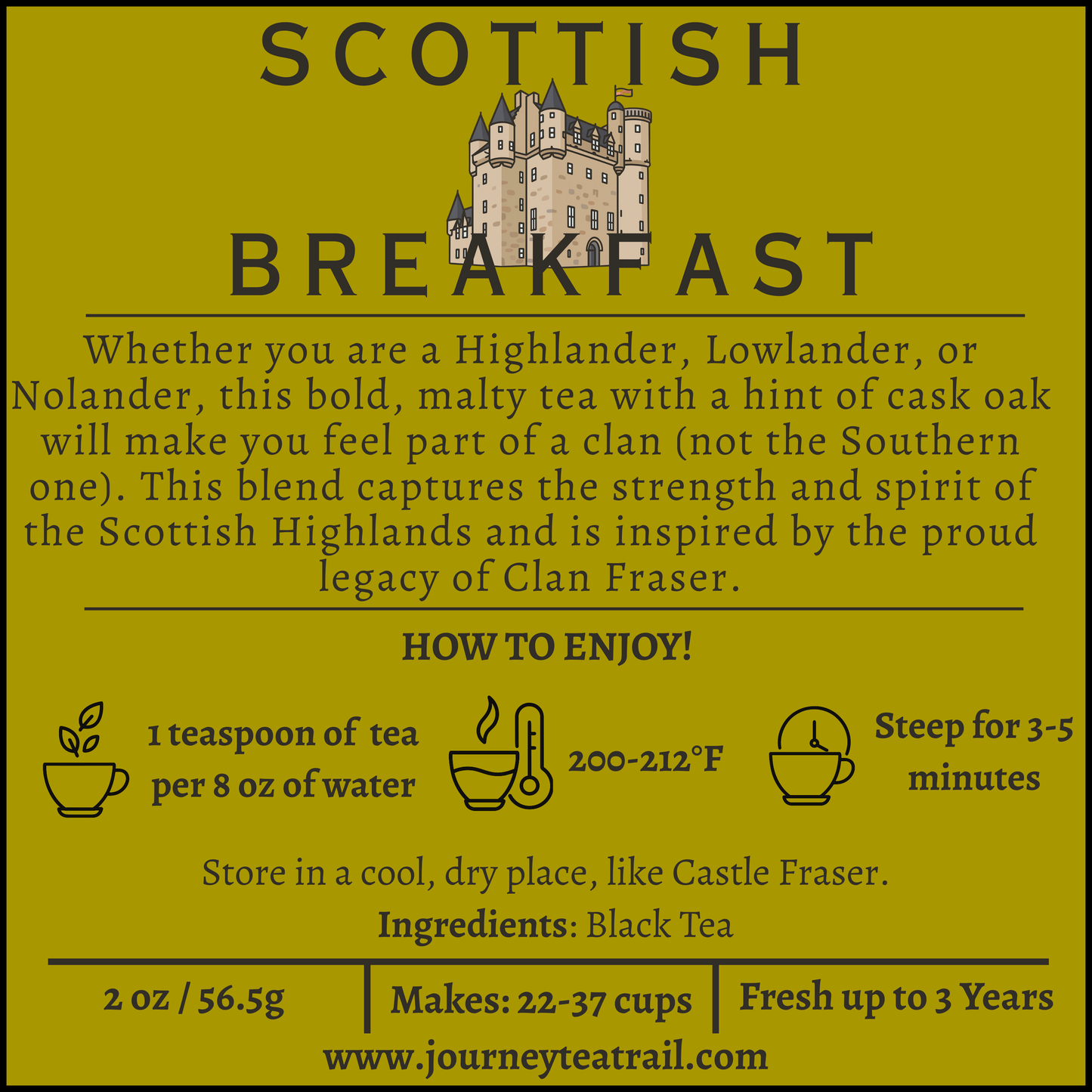 Tea Trail- Scottish Breakfast Tea