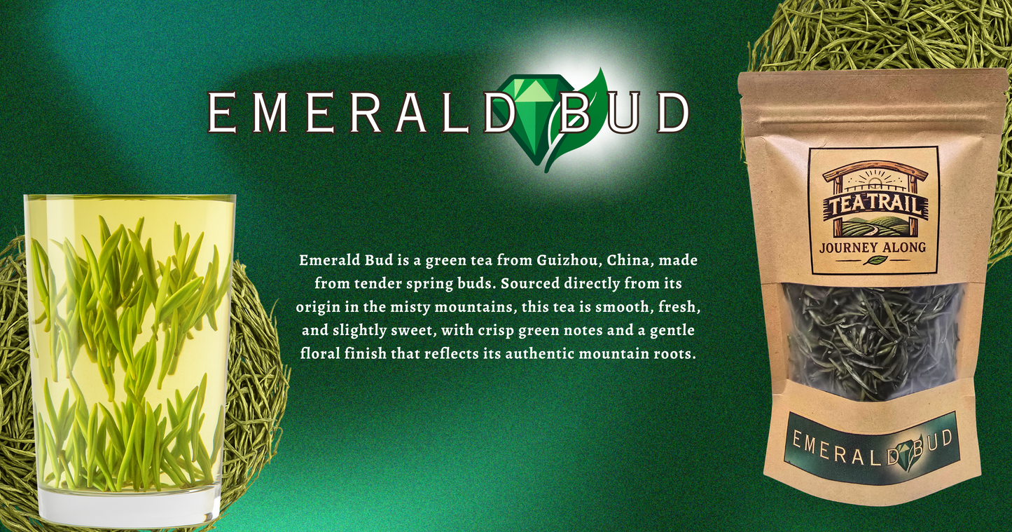 Tea Trail- Emerald Bud- Single Origin Meitan Cuiya Green Tea