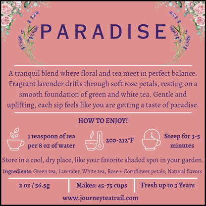 Tea Trail- Paradise Loose Leaf Tea Blend